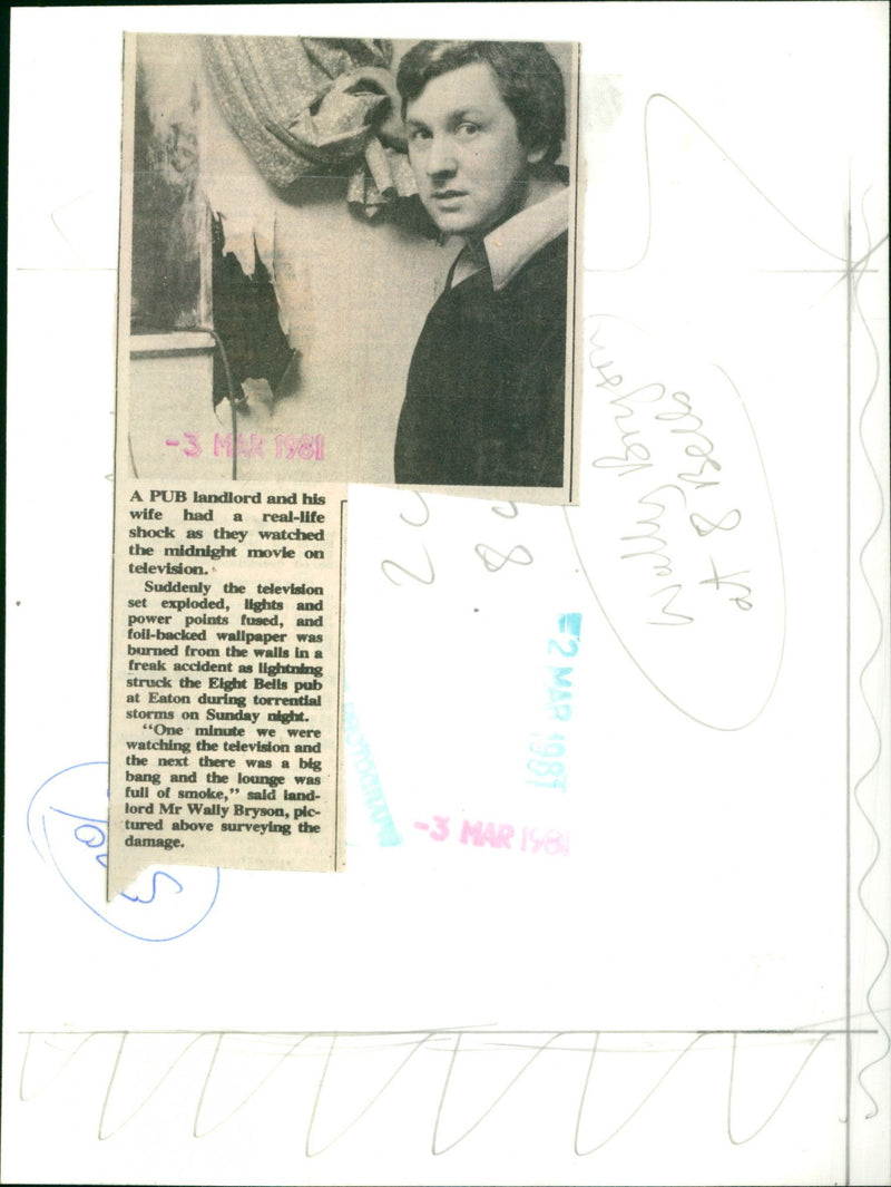 Wally Bryson - Vintage Photograph