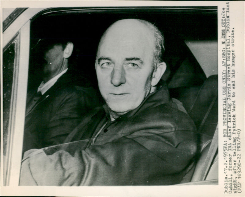 Joe Cahill - Vintage Photograph