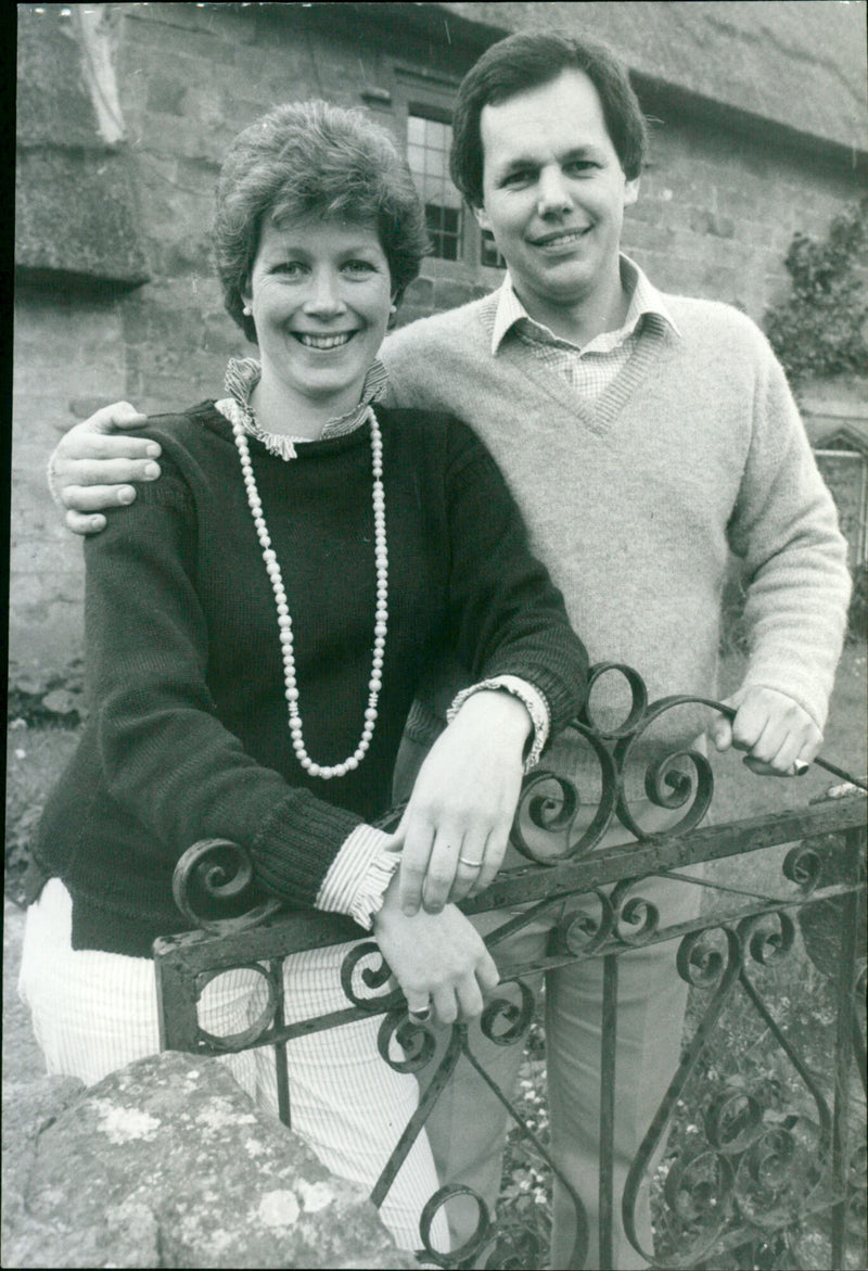 Tony Baldry MP and Wife Catherine - Vintage Photograph