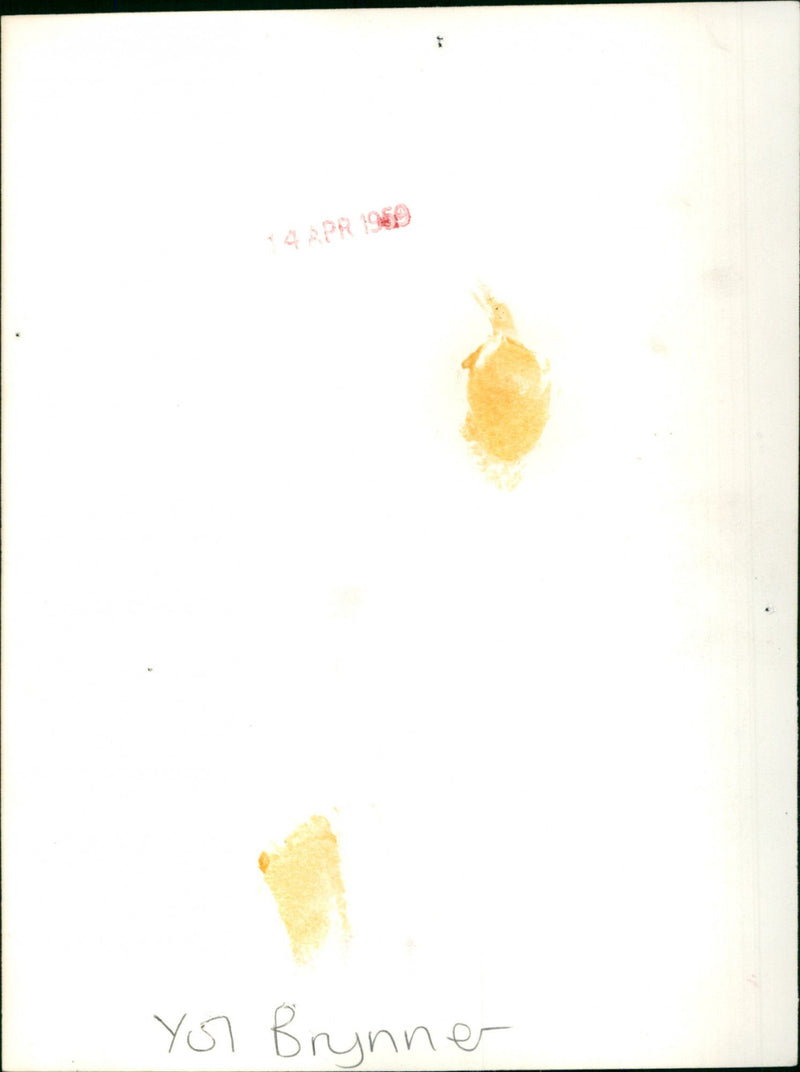 Yul Brynner - Vintage Photograph