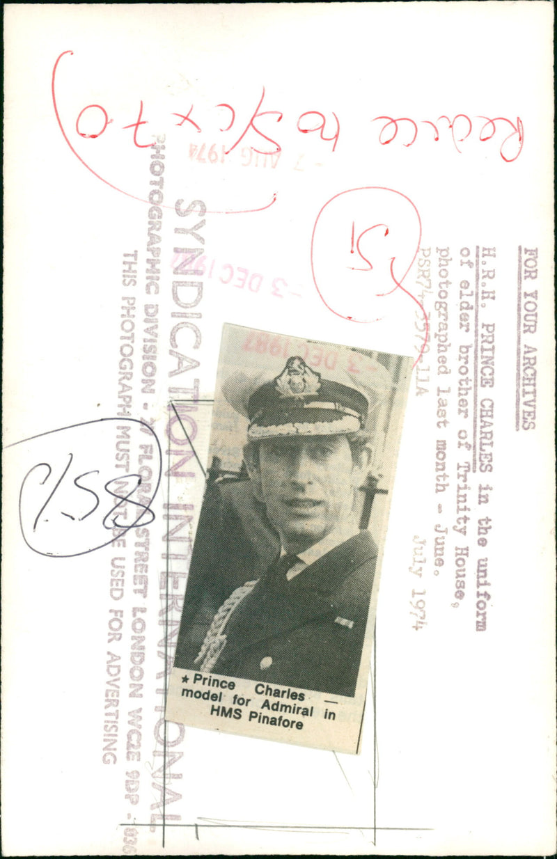 Prince of Wales - Vintage Photograph