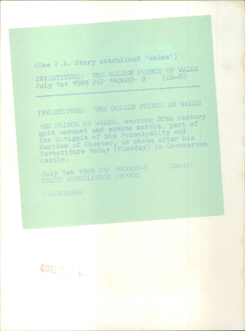 Prince of Wales - Vintage Photograph