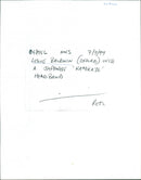 Leslie Baldwin - Vintage Photograph