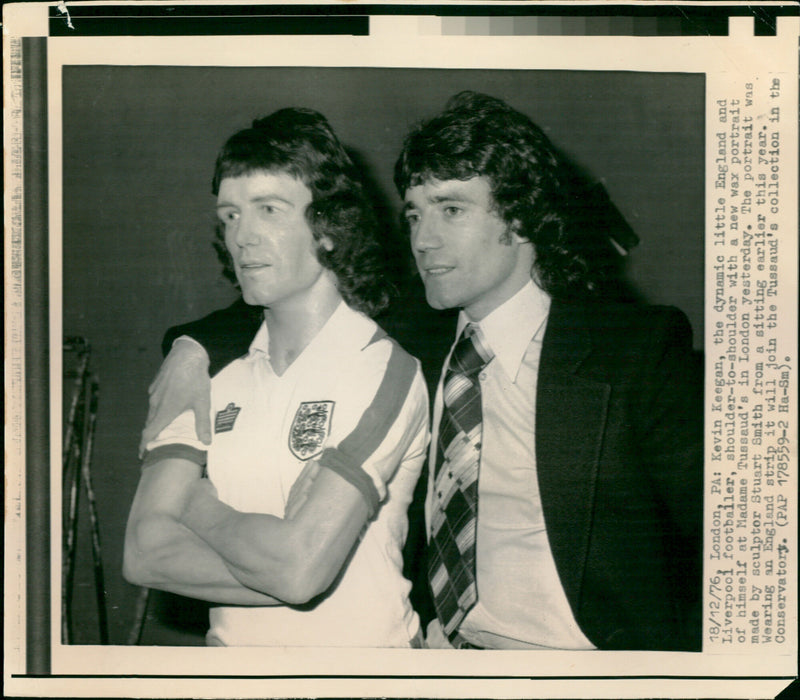 Kevin Keegan - Vintage Photograph