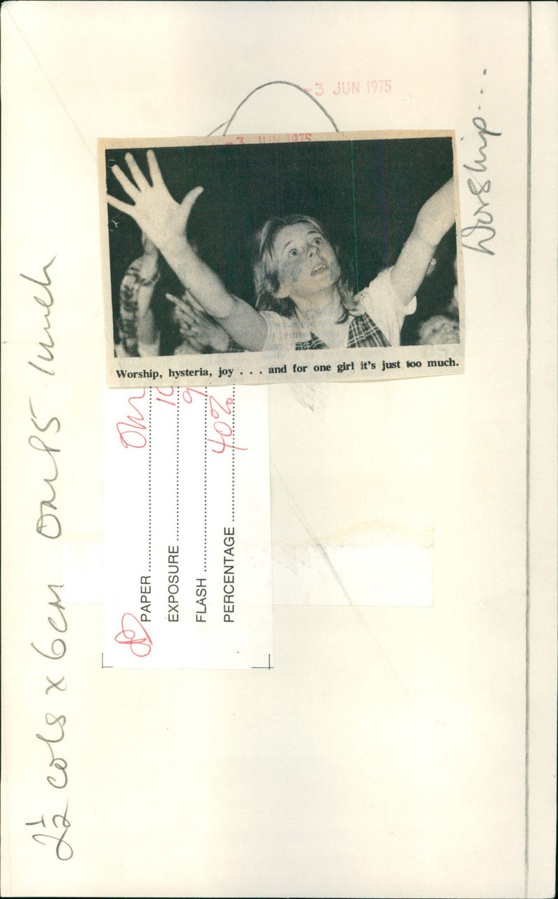 Bay City Rollers - Vintage Photograph