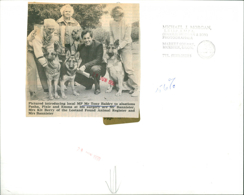 Tony Baldry - Vintage Photograph