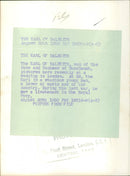 The Earl of Dalkeith - Vintage Photograph