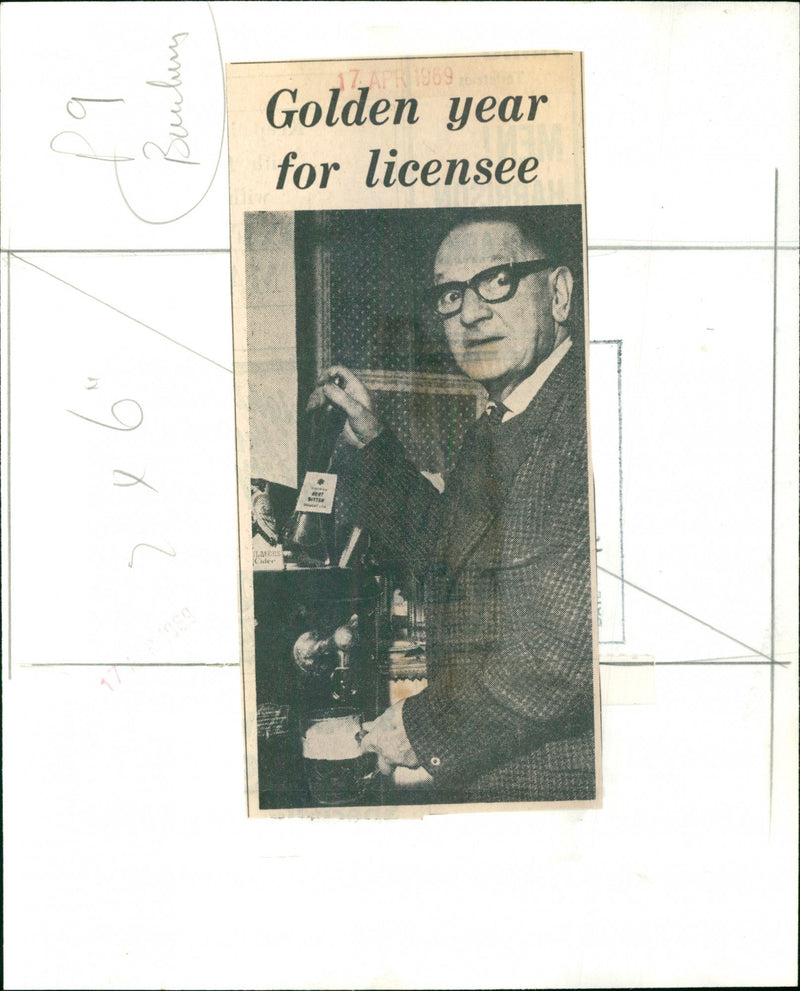 Robert Aubrey Beasley - Vintage Photograph