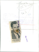 Raymond Baxter - Vintage Photograph