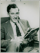 Raymond Baxter - Vintage Photograph