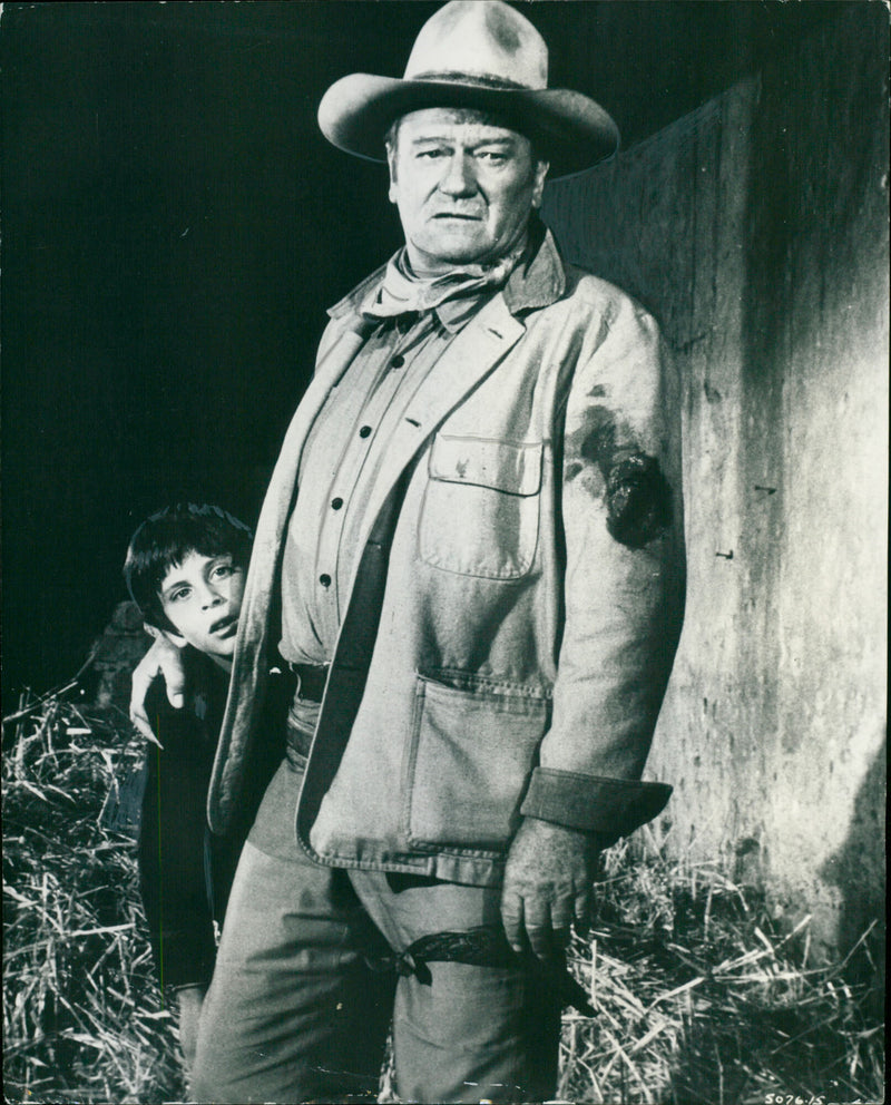 John Wayne - Vintage Photograph