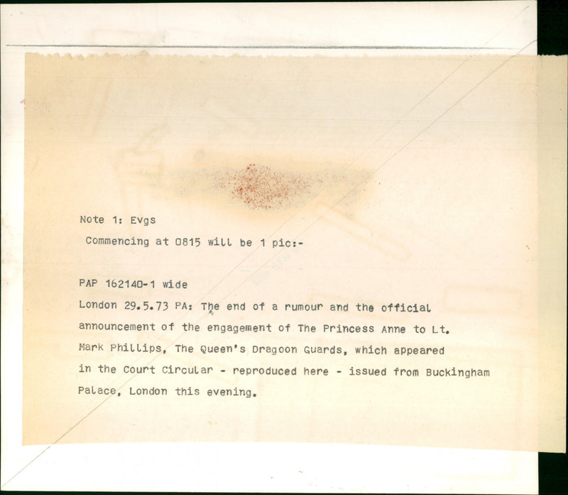 Princess Anne - Vintage Photograph