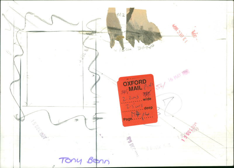 Tony Benn - Vintage Photograph