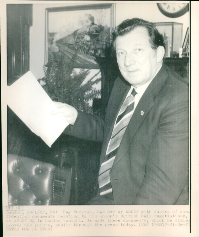 Ray Buckton - Vintage Photograph