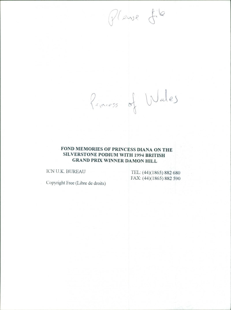 Princess of Wales - Vintage Photograph