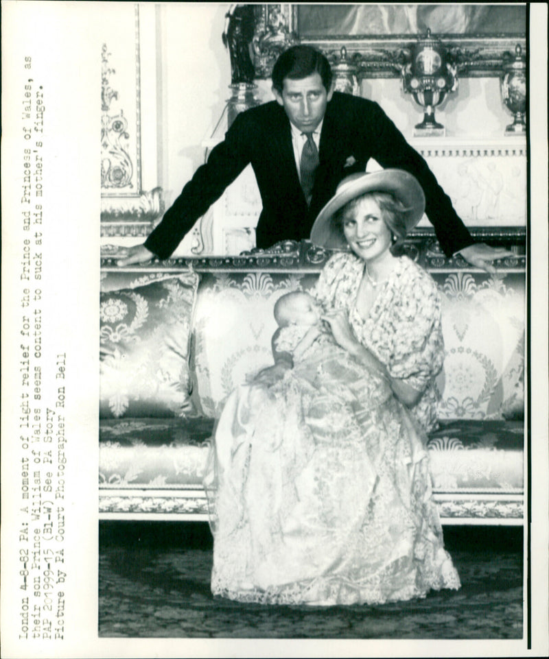 Prince and Princess of Wales - Vintage Photograph
