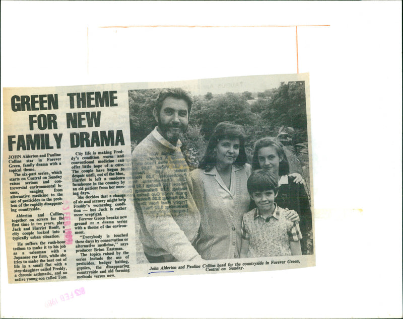 John Alderton - Vintage Photograph
