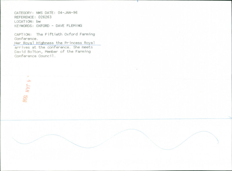 Princess Anne - Vintage Photograph