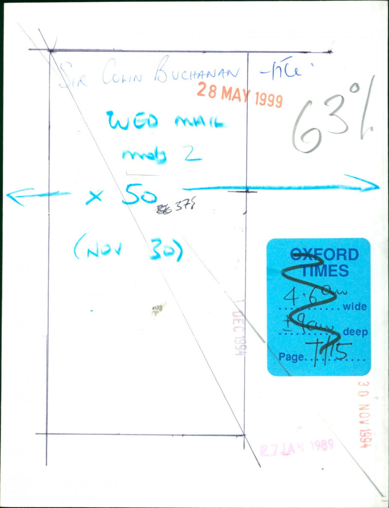 Colin Buchanan - Vintage Photograph