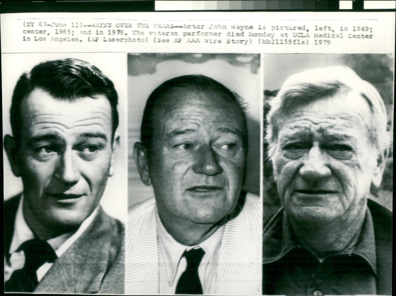 John Wayne - Vintage Photograph