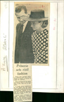 Princess Paola with Prince Albert of Liege - Vintage Photograph