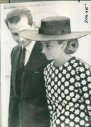 Princess Paola with Prince Albert of Liege - Vintage Photograph