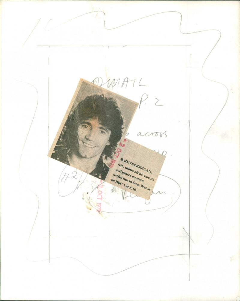 Kevin Keegan - Vintage Photograph