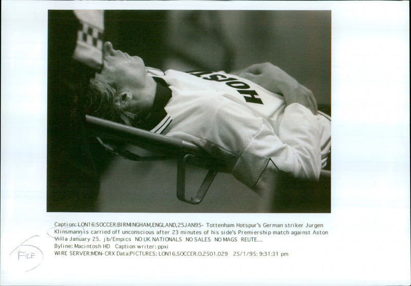 Jurgen Klinsmann - Vintage Photograph