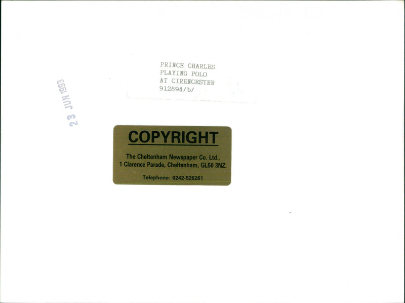 Charles, Prince of Wales - Vintage Photograph