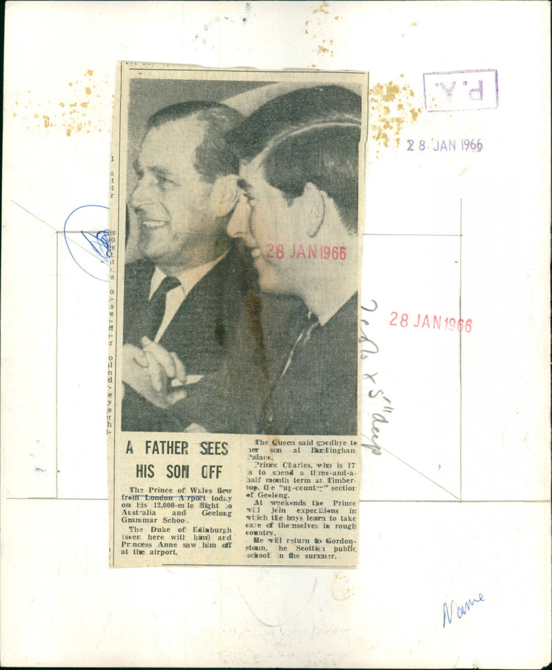 Charles, Prince of Wales - Vintage Photograph