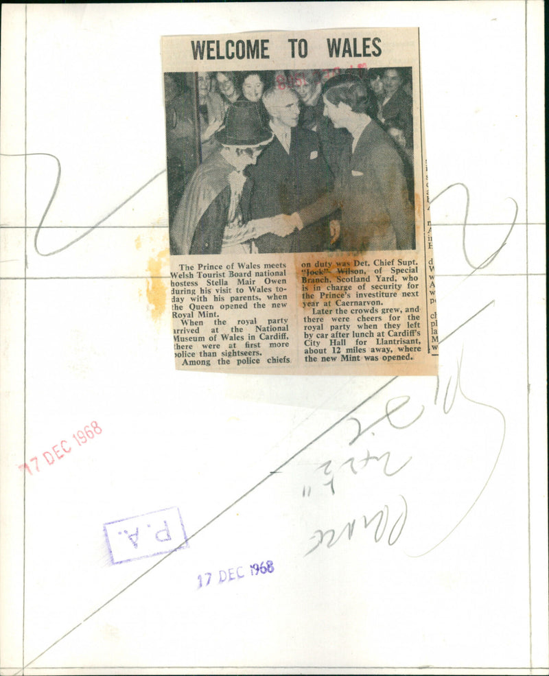 Charles, Prince of Wales - Vintage Photograph