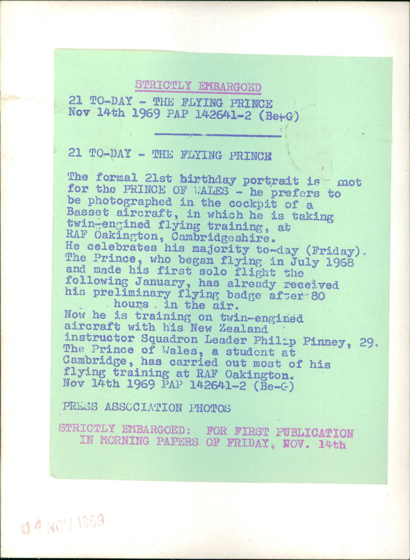 Prince of Wales - Vintage Photograph