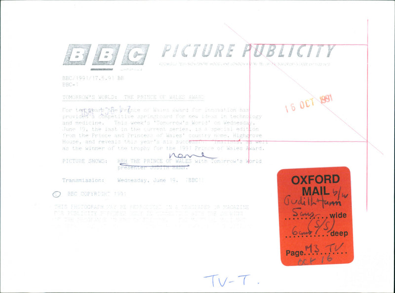 Charles, Prince of Wales - Vintage Photograph