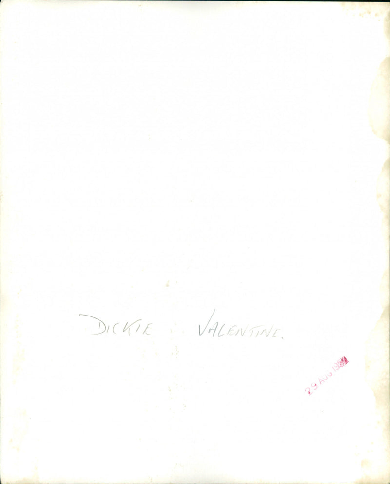 Dickie Valentine - Vintage Photograph