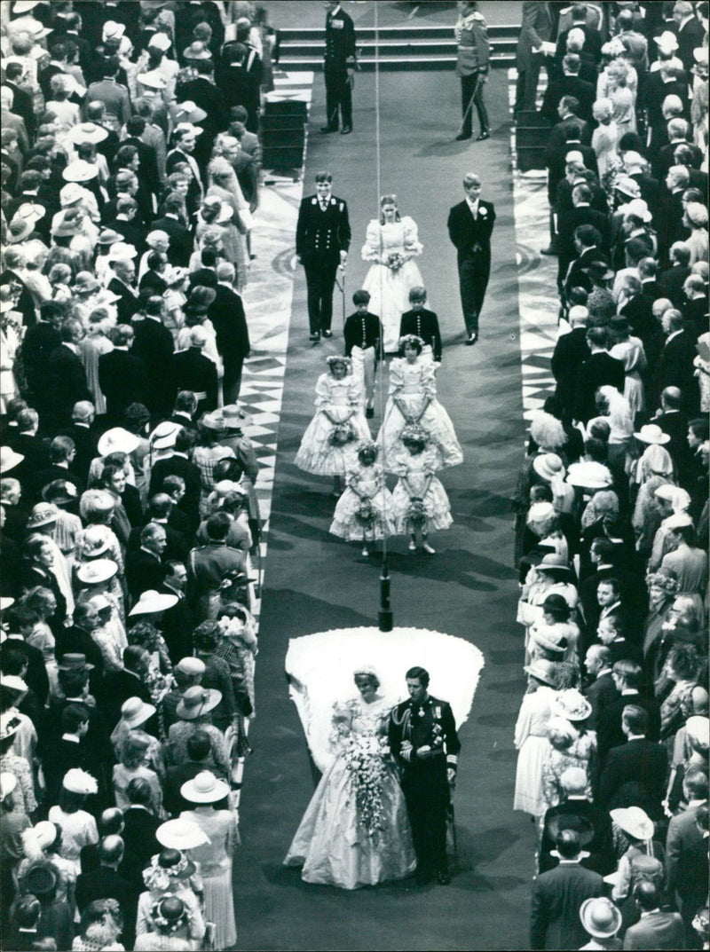 Prince & Princess of Wales - Vintage Photograph
