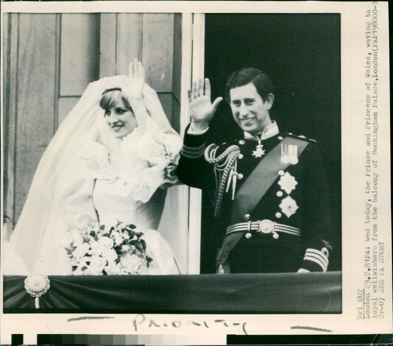 Prince & Princess of Wales - Vintage Photograph