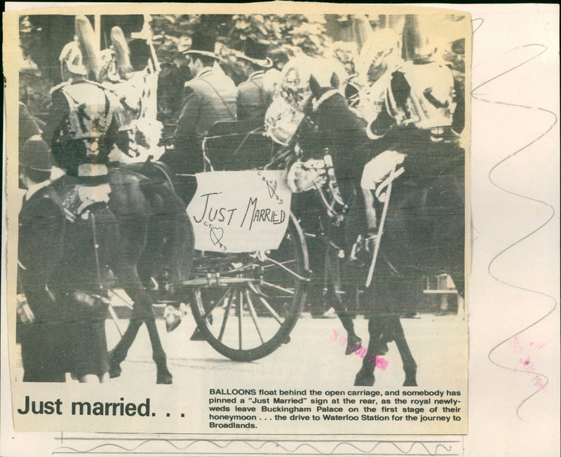 Prince & Princess of Wales - Vintage Photograph