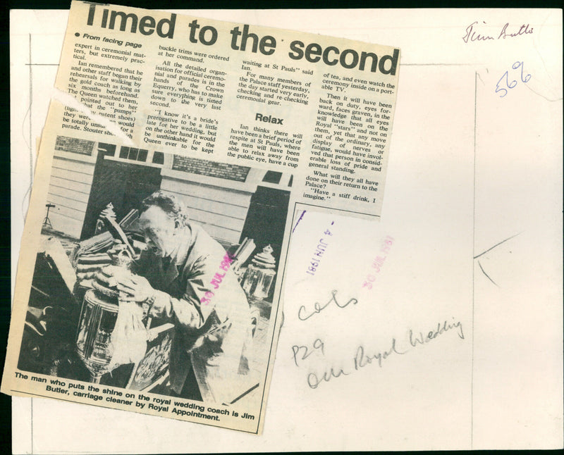 Jim Butler - Vintage Photograph