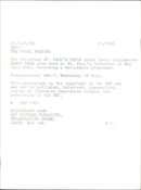 St. Paul's Choir - Vintage Photograph