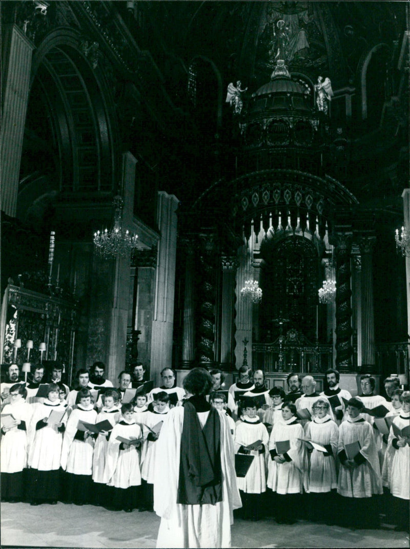 St. Paul's Choir - Vintage Photograph