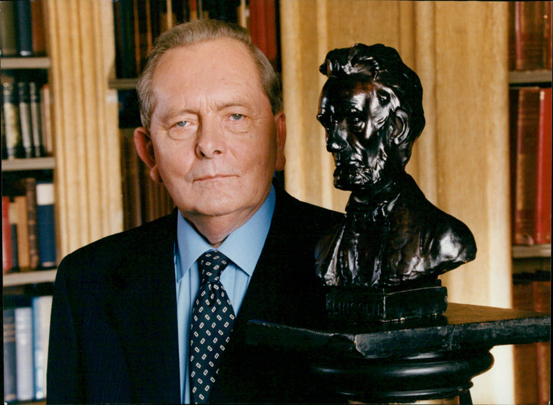 Brian Walden on Walden on Heroes - Vintage Photograph