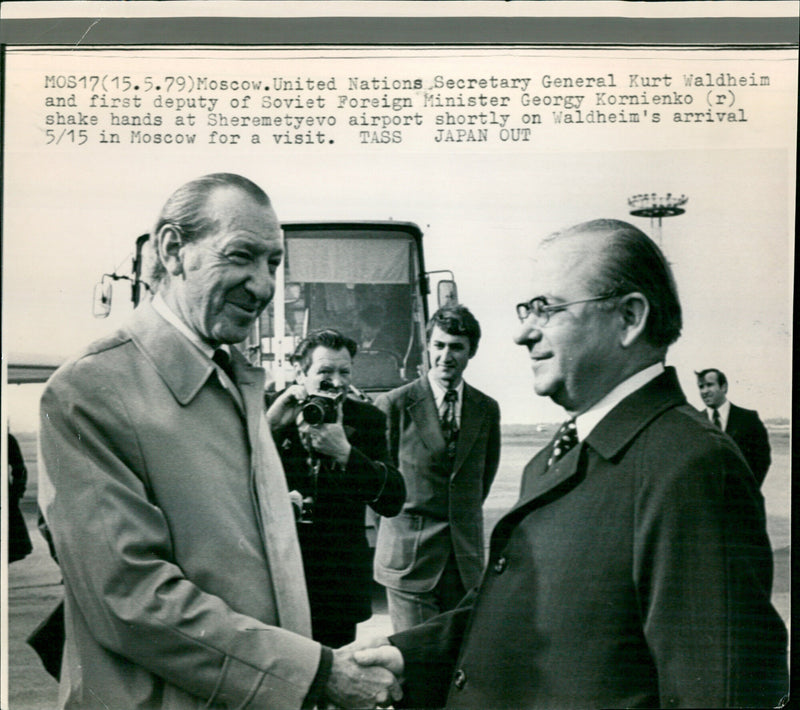 Kurt Waldheim - Vintage Photograph
