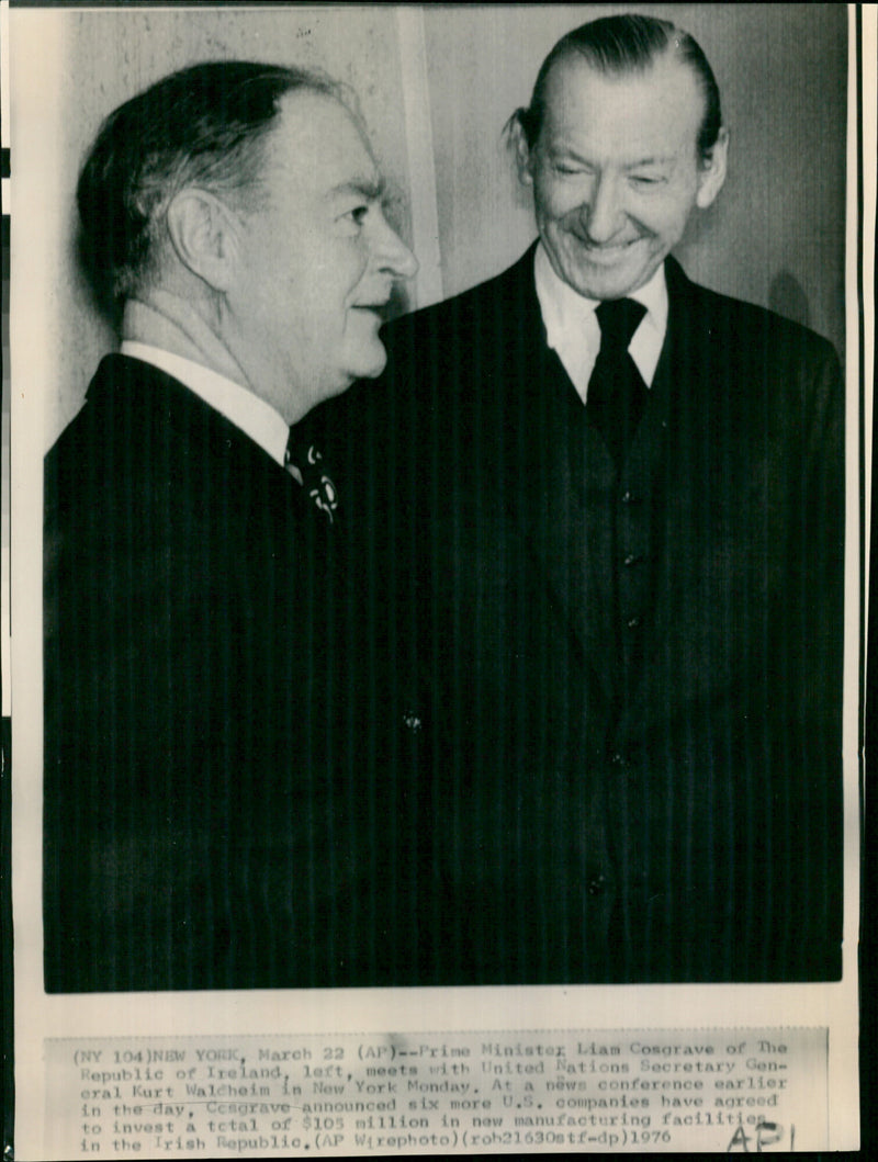 Kurt Waldheim - Vintage Photograph