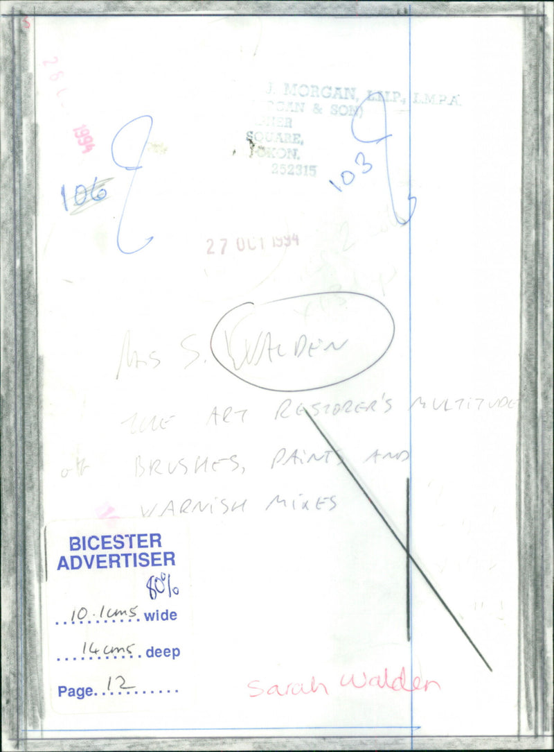 S. Walden - Vintage Photograph