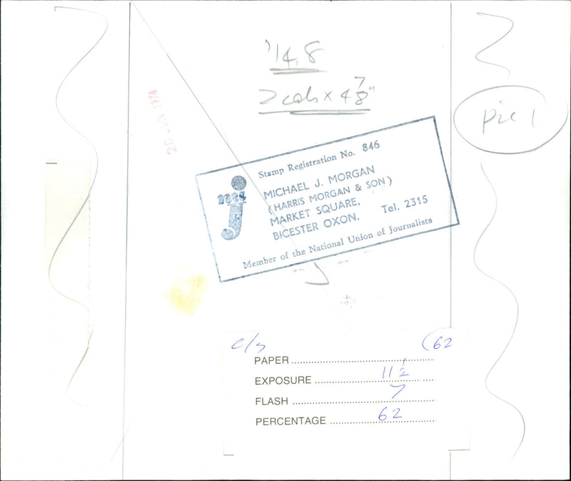 Eric Trinder - Vintage Photograph