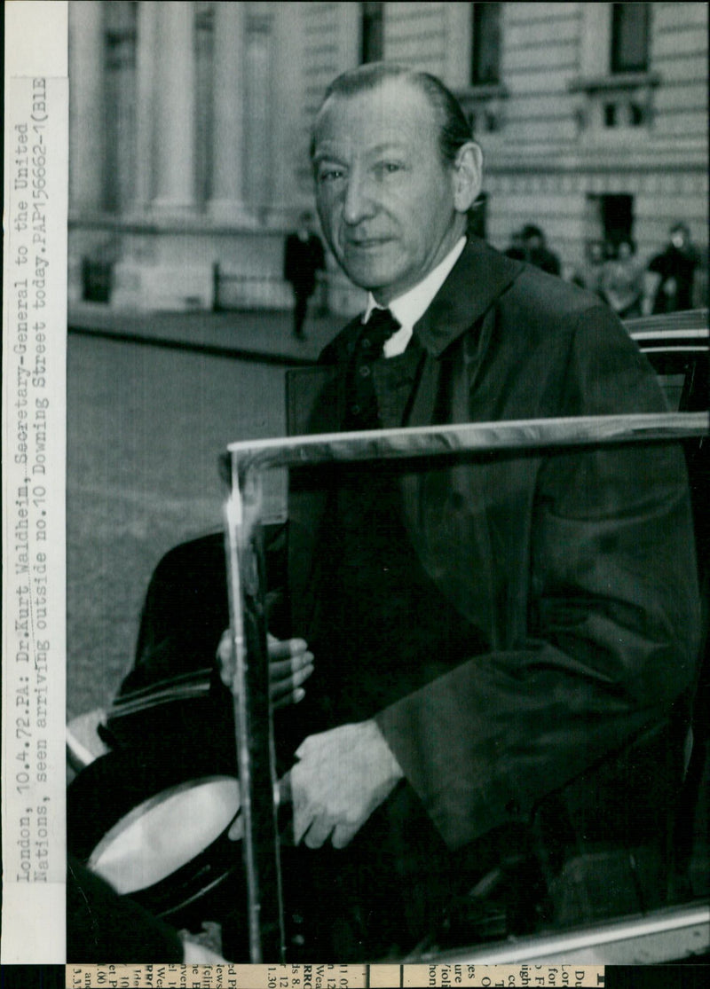 Kurt Waldheim - Vintage Photograph