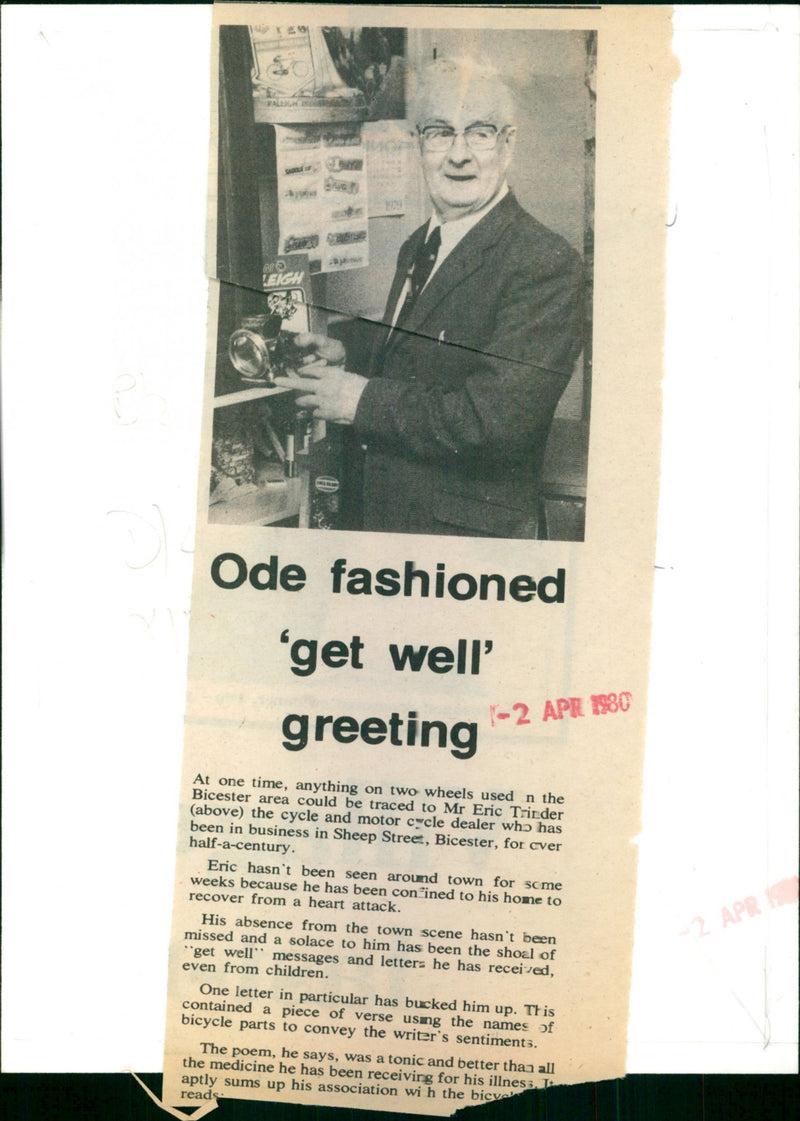 Eric Trinder - Vintage Photograph