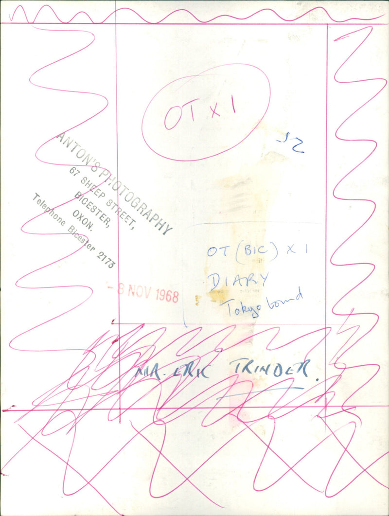 Eric Trinder - Vintage Photograph