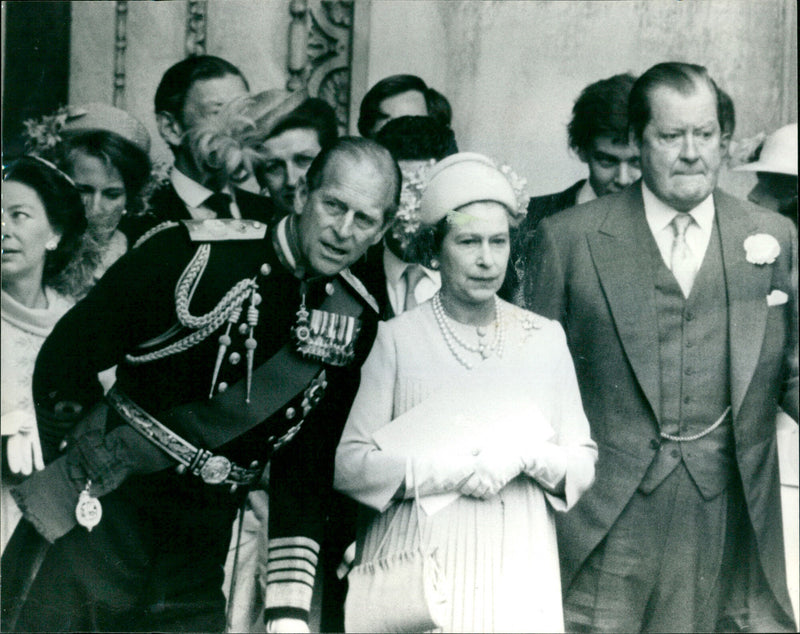 Queen Elizabeth II & Prince Philip - Vintage Photograph