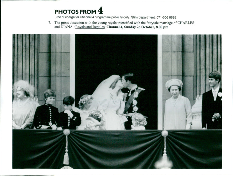 Prince & Princess of Wales - Vintage Photograph
